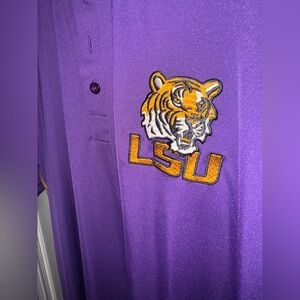 LSU TIGERS POLO- College World - Size Large